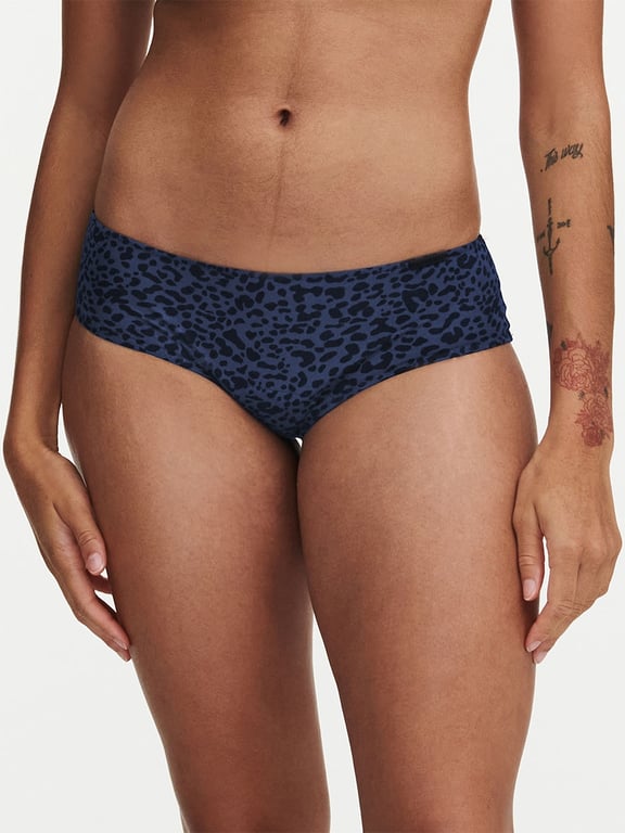 Chantelle | Essential Leakproof - Essential Leakproof Hipster Blue Leopard - 1