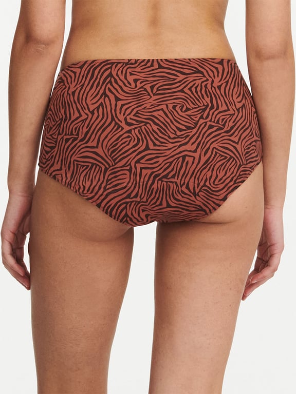 Essential Leakproof High Waist Brief Safari Chic - 1