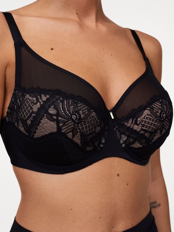 Orangerie Dream Full Coverage Underwire Bra Black