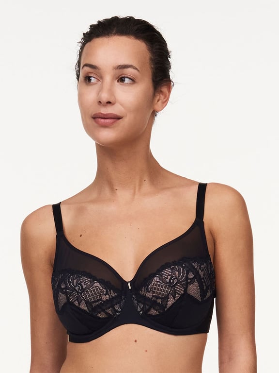 Chantelle | Orangerie Dream - Orangerie Dream Full Coverage Underwire Bra Black - 1