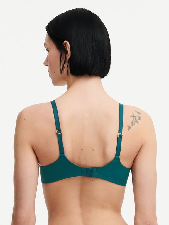 Chantelle | Orangerie Dream - Orangerie Dream Lace Contour Plunge Bra Emerald - 2