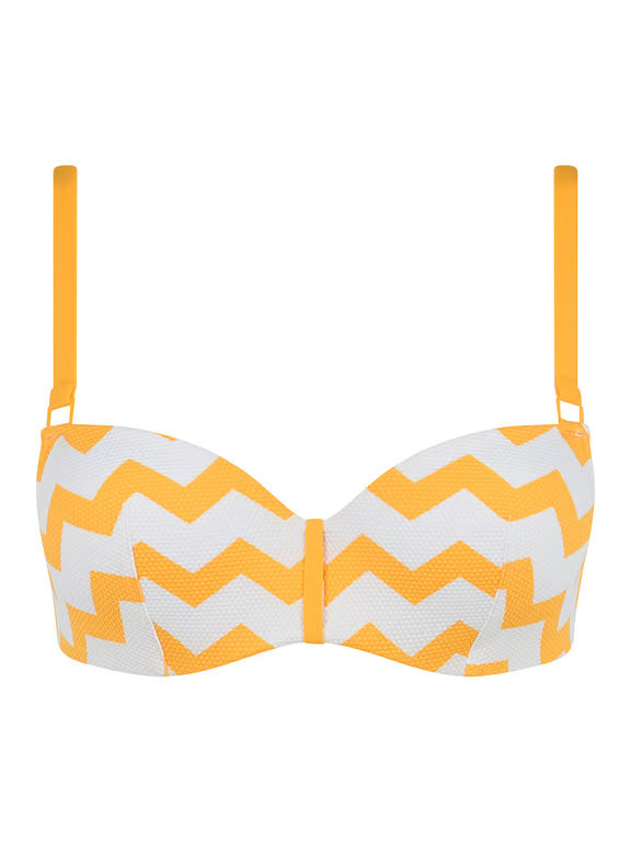 Totem Demi Underwire Swim Top Hypnotic Yellow - 1