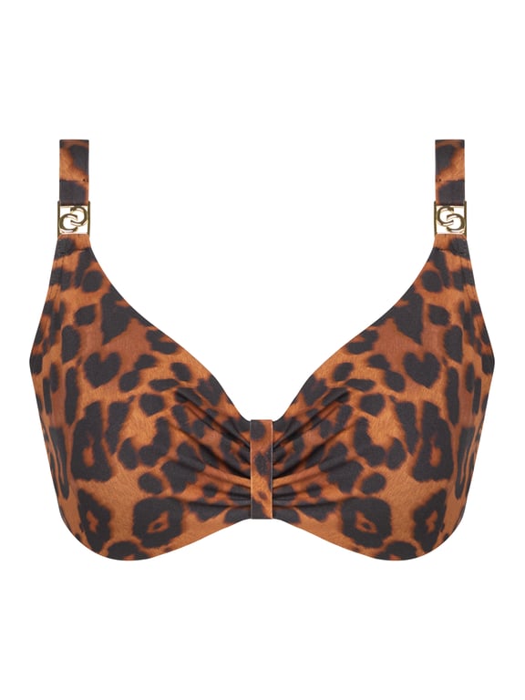 Chantelle | SAUVAGE - Sauvage Full Coverage Underwire Swim Top Wild Leopard - 2