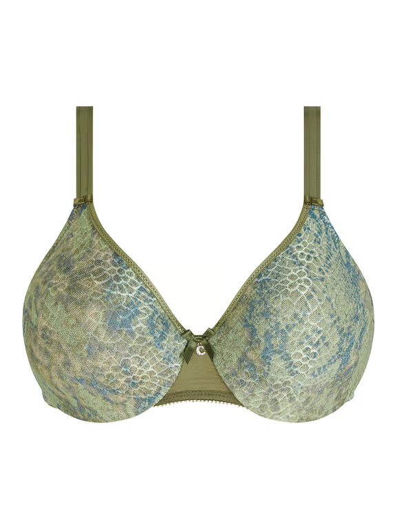 C Magnifique Seamless Unlined Minimizer Python Print - 1