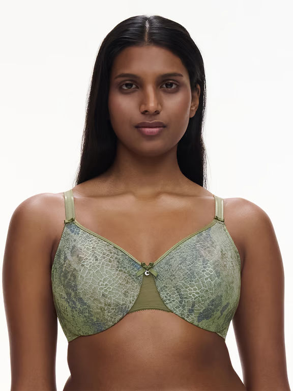 Chantelle | C Magnifique - C Magnifique Seamless Unlined Minimizer Python Print - 1