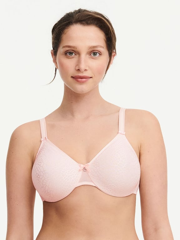 Chantelle Unlined Bra Day to Night Full Coverage 34DD Coral C15F10 Size 34  E / DD - $21 - From August