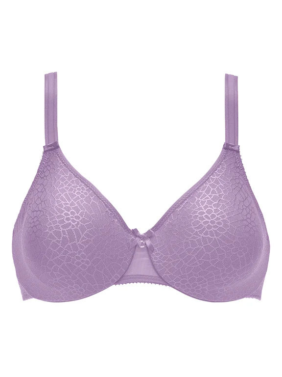 C Magnifique Seamless Unlined Minimizer Bra Lavandin - 1