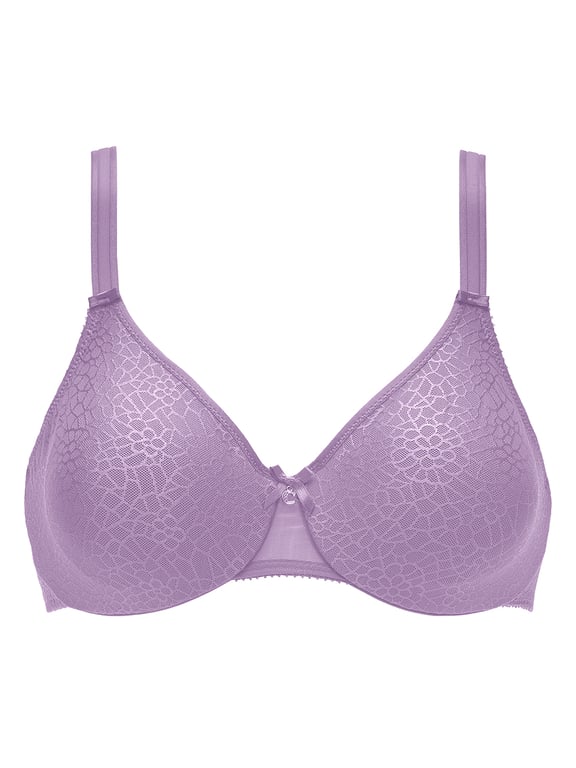 C Magnifique Seamless Unlined Minimizer Bra Lavandin - 1