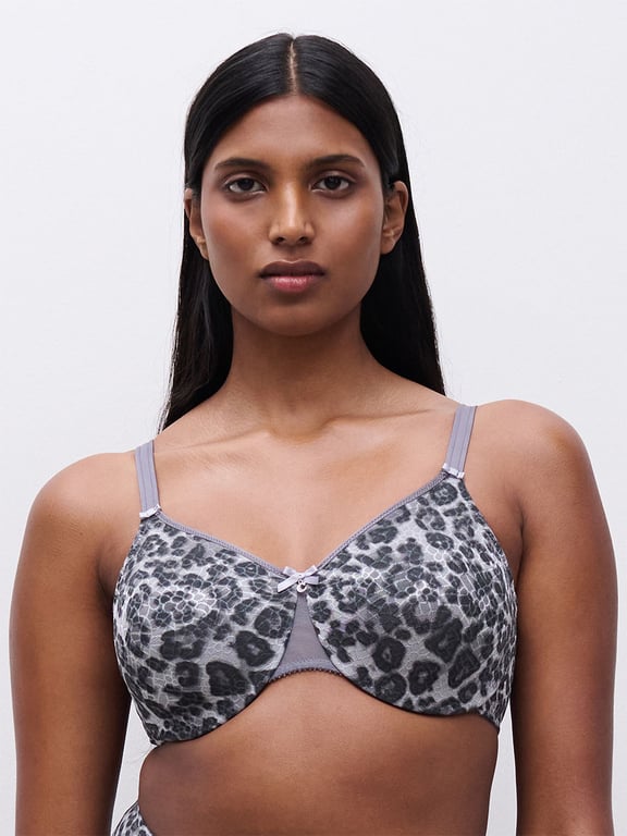 Chantelle | C MAGNIFIQUE - C Magnifique Seamless Unlined Minimizer Grey Leopard - 2