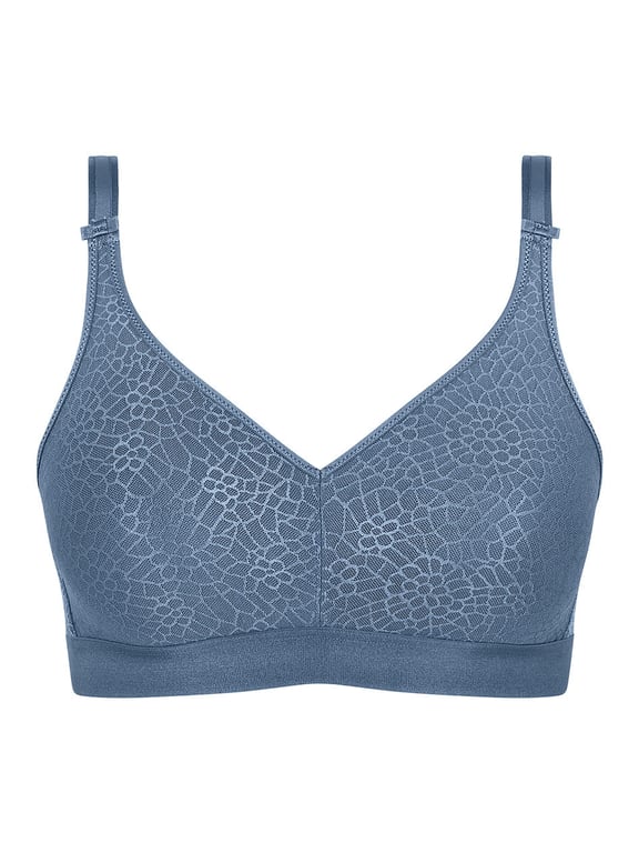 Chantelle | C MAGNIFIQUE - C Magnifique Seamless Full Support Wireless Bra Jeans Blue - 2