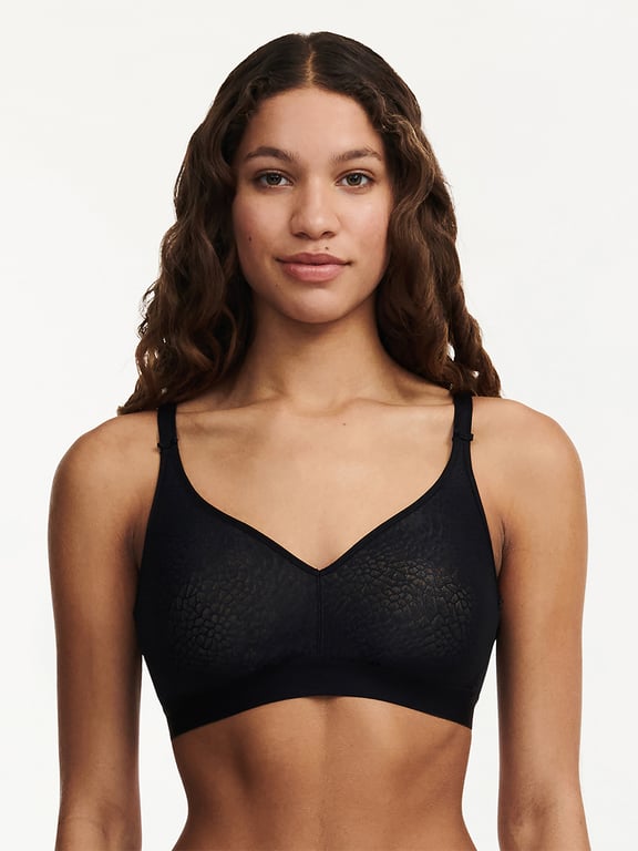 C Magnifique Full Bust Wirefree Bra Black