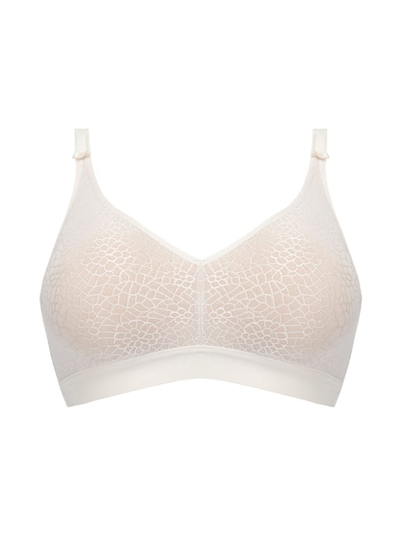C Magnifique Full Bust Wirefree Bra Ivory - 1