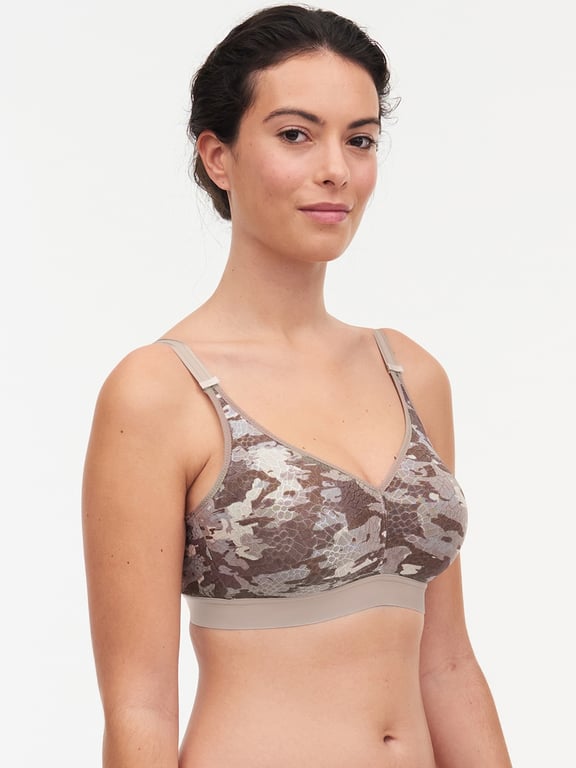 C Magnifique Full Bust Wirefree Bra Camo Print - 2