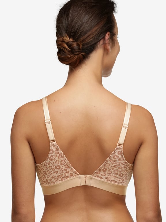 C Magnifique Full Bust Wirefree Bra Natural Leopard - 1