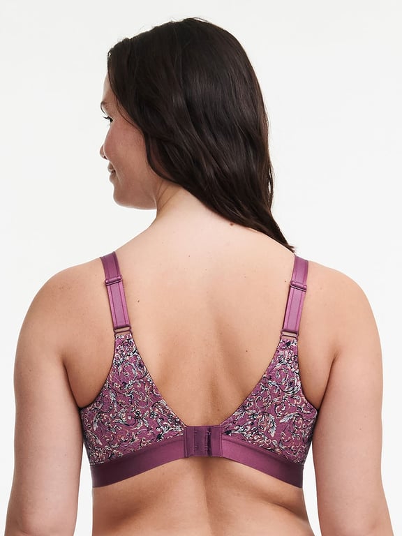 C Magnifique Full Bust Wirefree Bra Baroque Print
