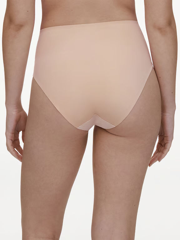 Pure Lace High Waist Support Brief Nude Blush - 2