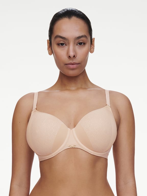 Chantelle | PURE LACE - Pure Lace Smooth Lightweight T-Shirt Bra Nude Blush - 1