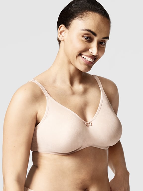 Comfort Chic Underwire Bra Nude Rose - 1