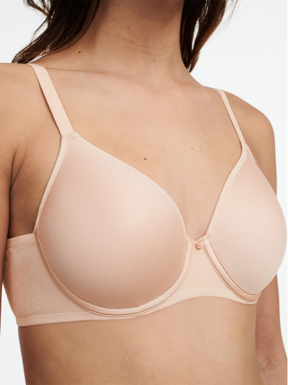 Comfort Chic Full Coverage Custom Fit Bra Nude Rose - 3