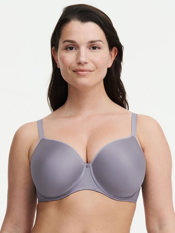 Chantelle | Comfort Chic - Comfort Chic Full Coverage Custom Fit Bra Smoke Grey - 1