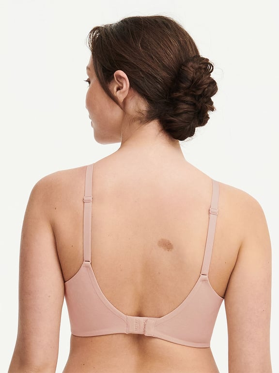 Comfort Chic Back Smoothing Full Support Wireless Bra Nude Rose