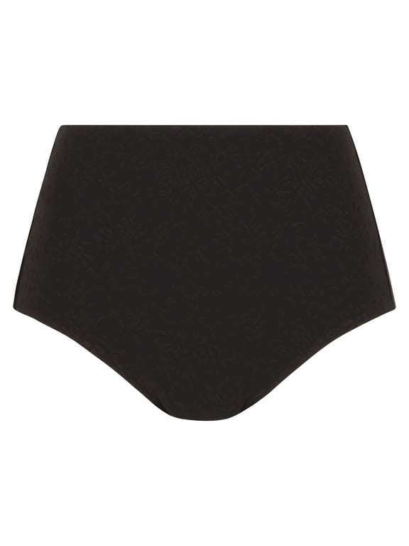 Comfort Chic High Waist Support Brief Black - 1