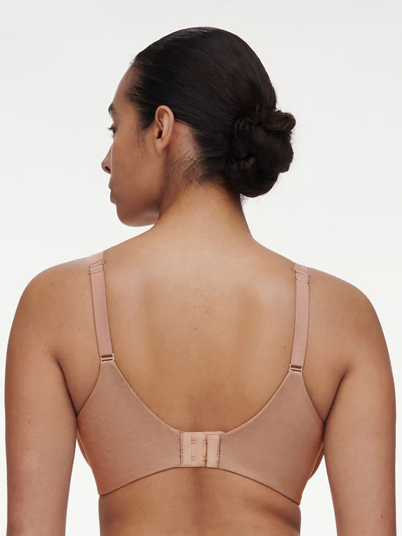 Comfort Chic Back Smoothing T-Shirt Bra Coffee Latte Nude - 2