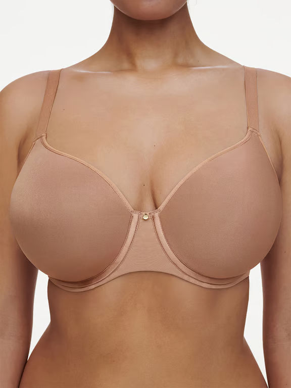 Comfort Chic Back Smoothing T-Shirt Bra Coffee Latte Nude - 4