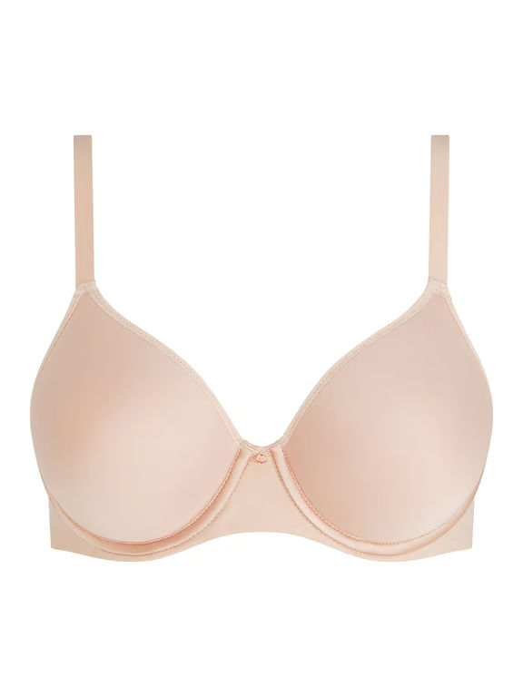 Comfort Chic Back Smoothing T-Shirt Bra Nude Rose - 1
