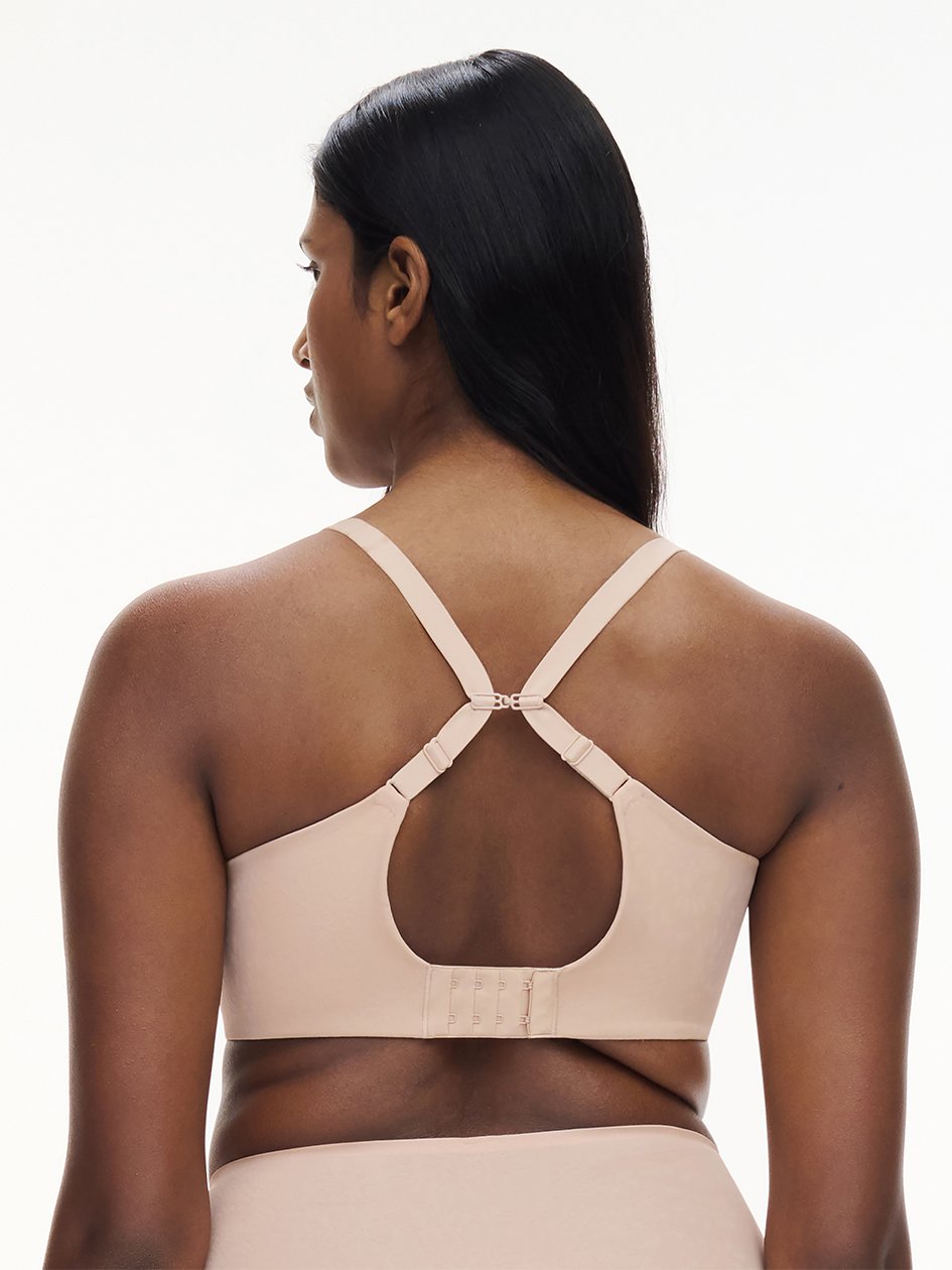 Comfort Chic Back Smoothing T-Shirt Bra Nude Rose