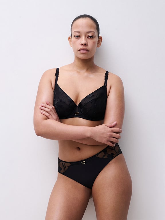 Chantelle | IDYLL - Idyll Lace Unlined Underwire Bra Black - 1