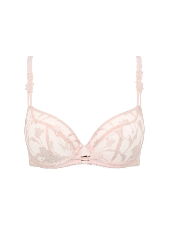 Chantelle | IDYLL - Idyll Lace Unlined Underwire Bra Taffeta Pink - 2