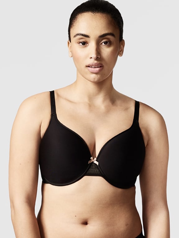 Chantelle | C Ideal - C Idéal Back Smoothing Bra Black - 1