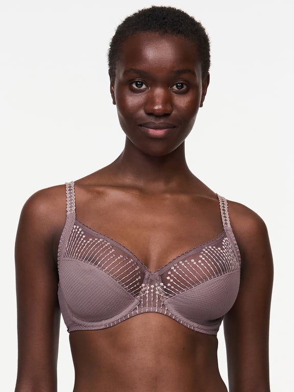 Luminesce 3 Part Underwire Bra Bronzed Taupe Multi