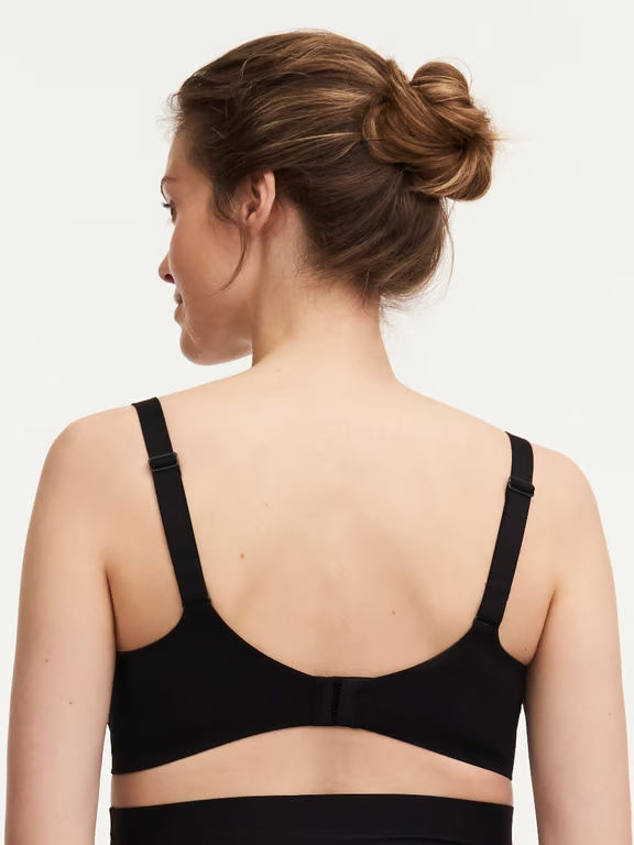Pure Maternity Wireless Nursing Bra Black - 3