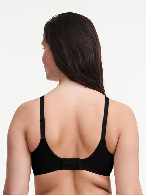 Every Curve Full Coverage Unlined Bra Black