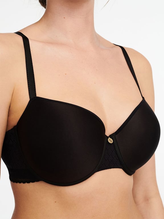 Women's Lace T-Shirt Bra Seamless Smooth Comfort Lightly Lined Bra