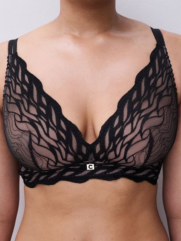 Vibe Wireless Support Bra Black - 3