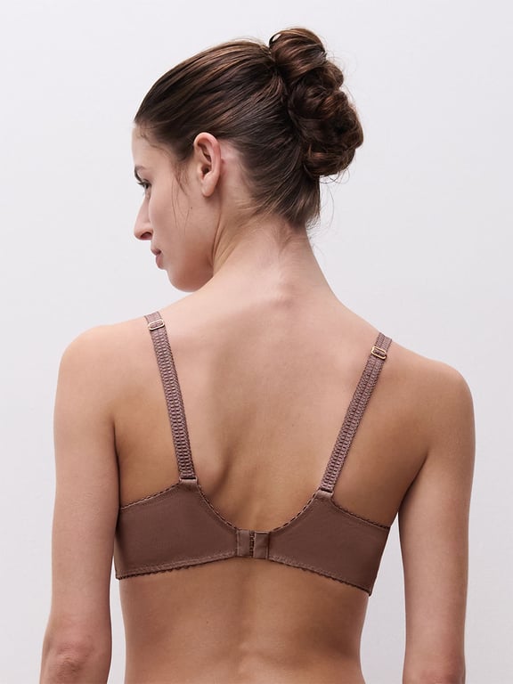 Vibe Wireless Support Bra Cinnamon Lurex - 2