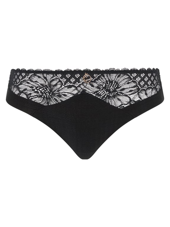Sublime Mid Rise Bikini Black - 1