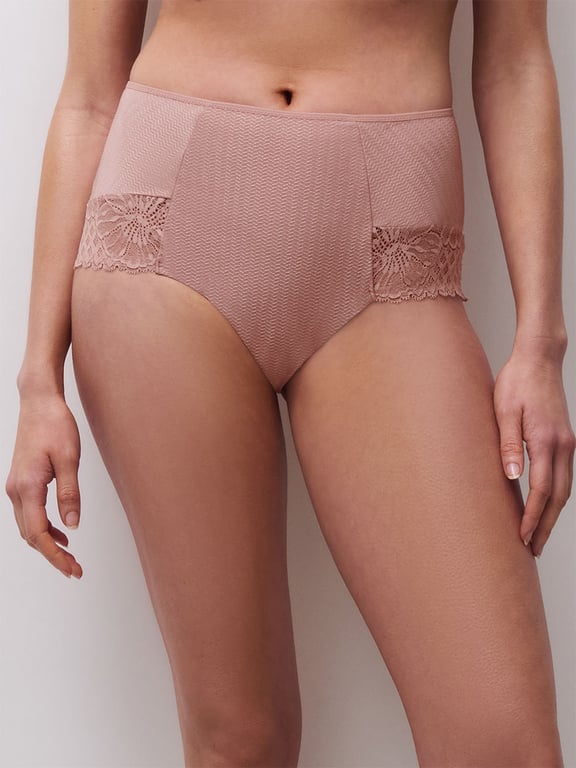 Chantelle | SUBLIME - Sublime High Waist Support Brief Rose Authentique - 1