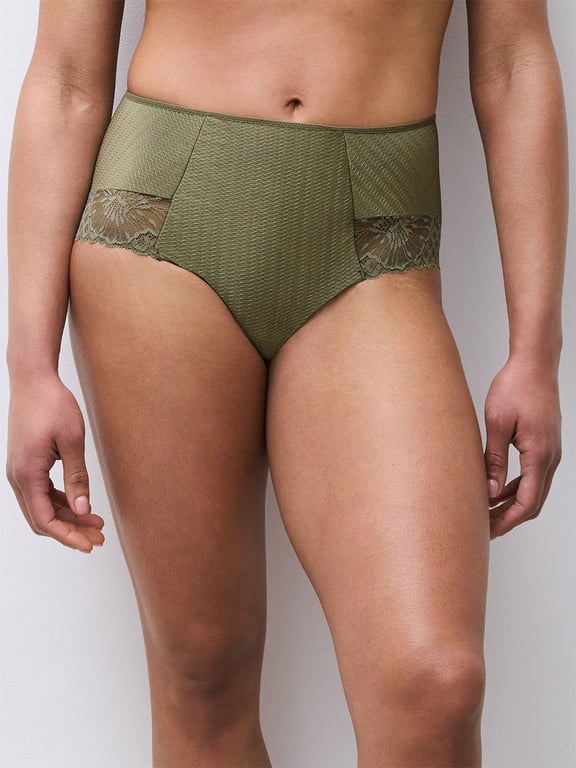 Chantelle | Sublime - Sublime High Waist Support Brief Army Khaki - 1