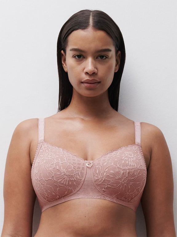 Chantelle | SUBLIME - Sublime Lace Wireless Support Bra Rose Authentique - 1