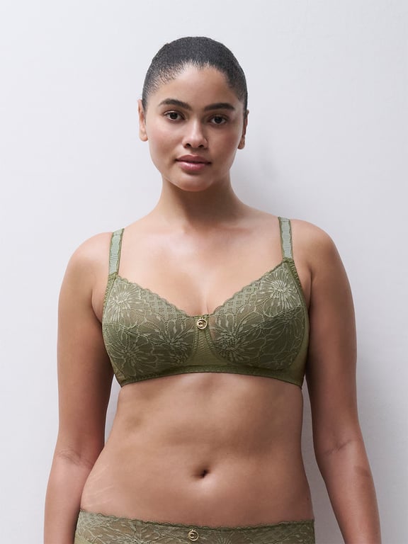 Chantelle | Sublime - Sublime Wireless Support Bra Army Khaki - 1