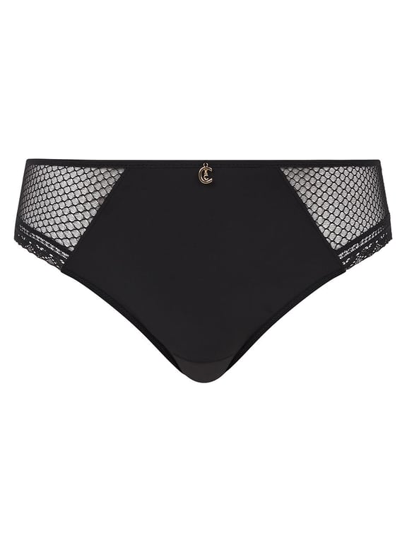 Romance Mid Rise Bikini Black - 1