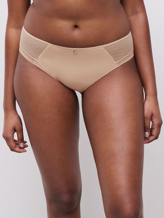 Romance Mid Rise Bikini Nude Blush - 0