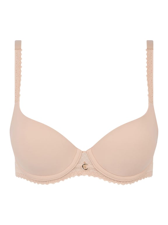Chantelle | ROMANCE - Romance Low Coverage T-Shirt Bra Nude Blush - 2