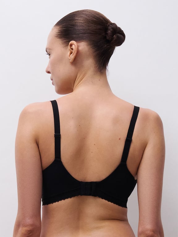 Romance Plunge Contour Bra Black - 3