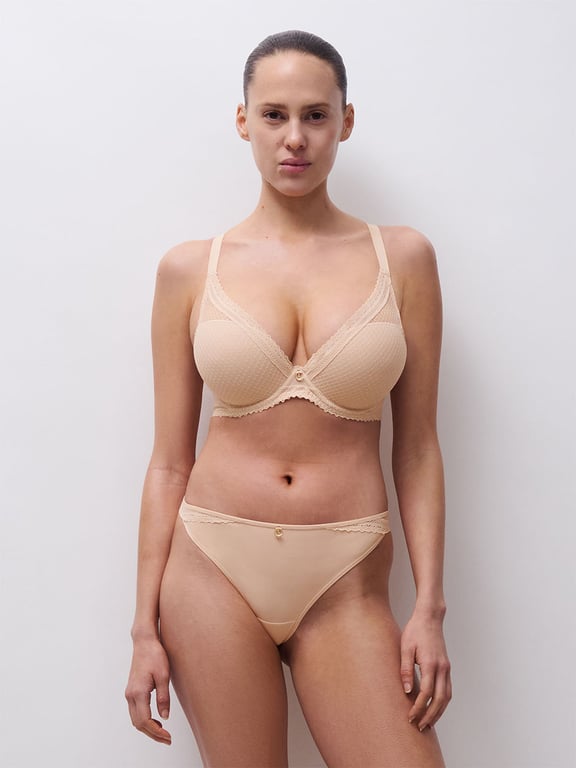 Romance Plunge Contour Bra Nude Blush - 5