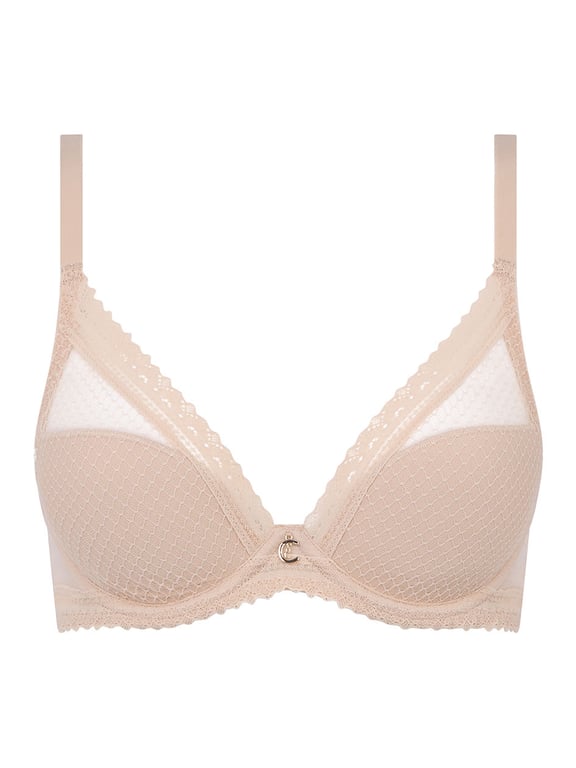 Chantelle | ROMANCE - Romance Plunge Contour Bra Nude Blush - 2
